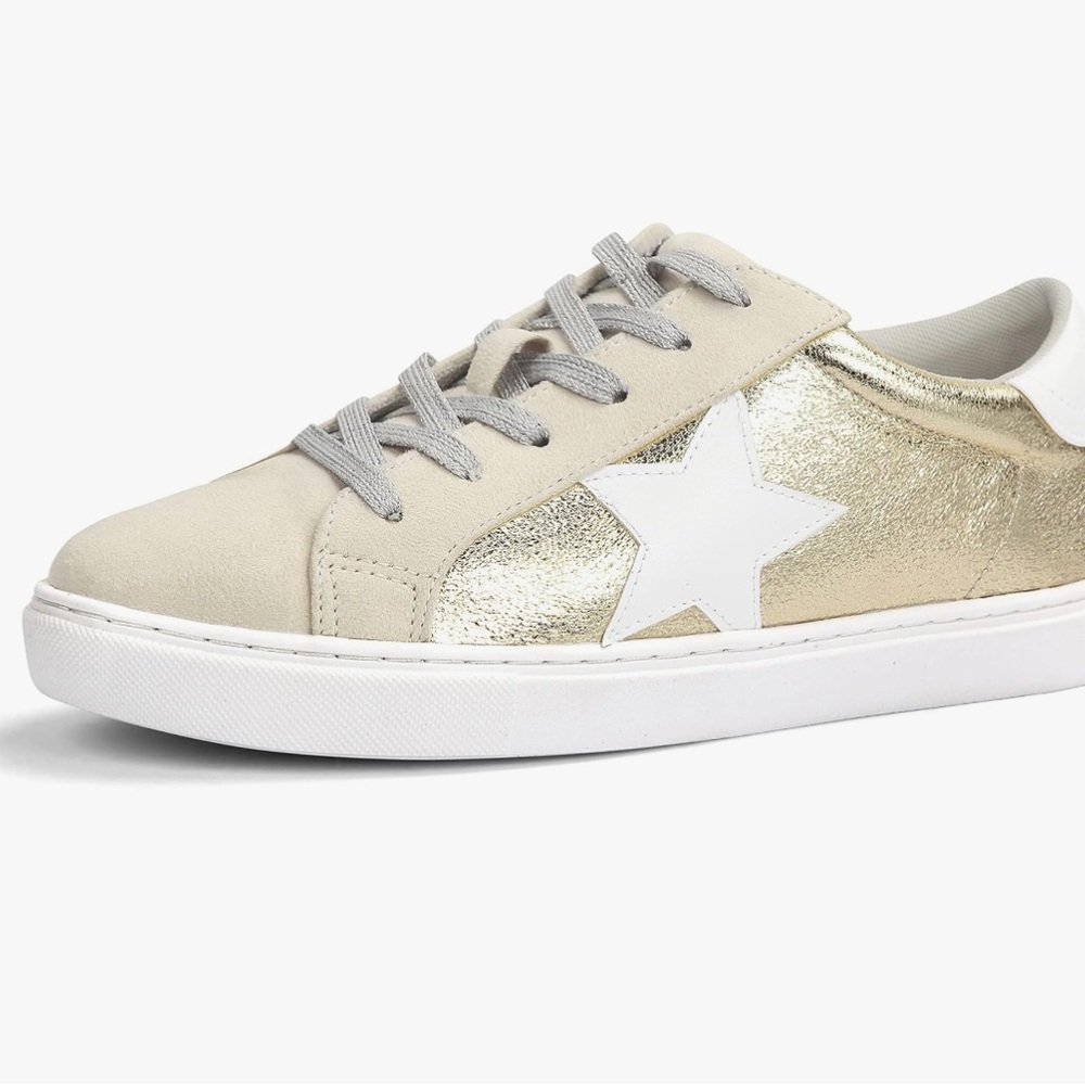 Party Sneakers Gold 5.5